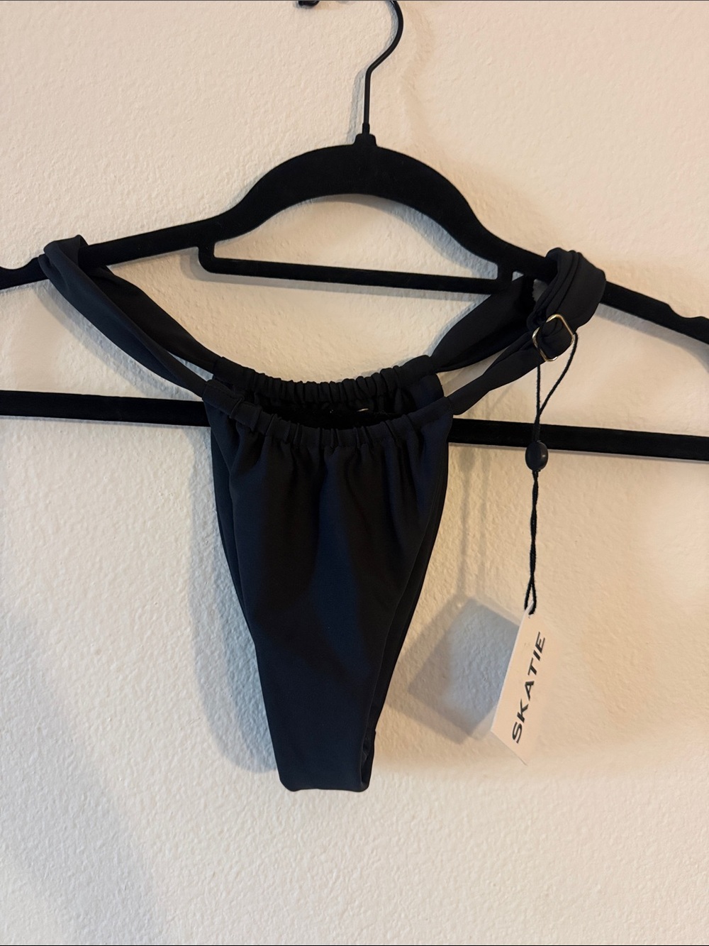Skatie Black Bobbi Bikini Bottom
